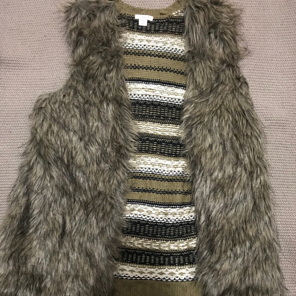 Faux Fur Vest